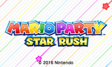 Mario Party - Star Rush (USA) screen shot title